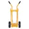 Vestil Yellow Welding Cylinder Hand Truck Molded Rubber Wheel 150 lb Capacity CYHT-1 - alternate 3